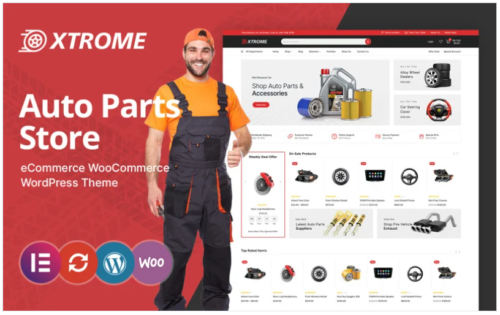 Xtrome - Auto and Spare Parts WooCommerce Theme