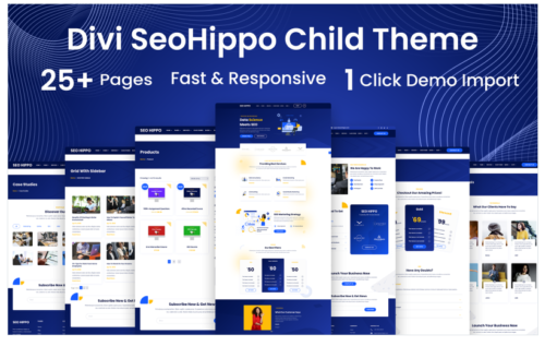 SEO Hippo WordPress Woocommerce Divi Child Theme