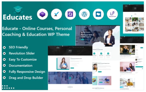 Educatehub - Online Courses & Education WordPress Theme
