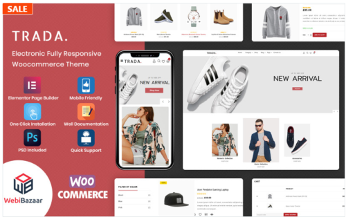Trada - Fashion Shop Design WooCommerce Theme