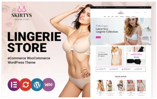 Skirtys Lingerie and Adult WooCommerce Theme