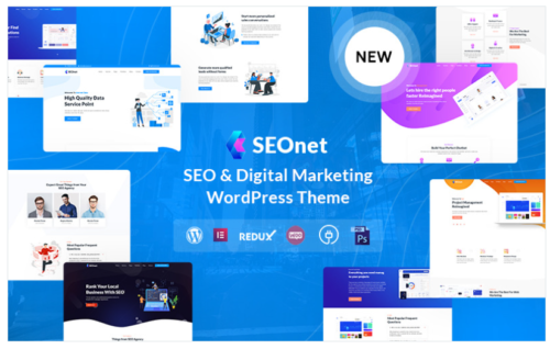 Seonet - SEO and Digital Marketing WordPress Theme