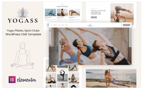 Yogass - Yoga, Fitness and Lifestyle WordPress Theme