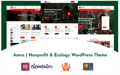 Amox | Nonprofit & Ecology WordPress Theme