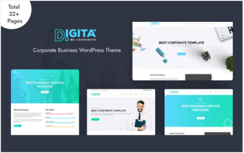 Digita - Corporate Business WordPress Theme