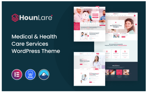 Hounlare – Medical & Health Care Services WordPress Theme