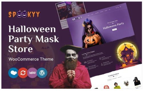Spookyy - Halloween Woocommerce Responsive Template