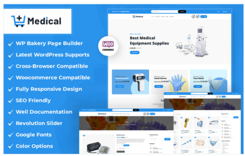 Medical Store WooCommerce WordPress Theme