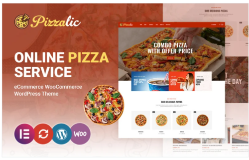 Pizzalic - Pizza and Fast Food Restaurant WooCommerce Theme