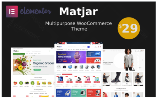 Matjar - Multipurpose WooCommerce WordPress Theme