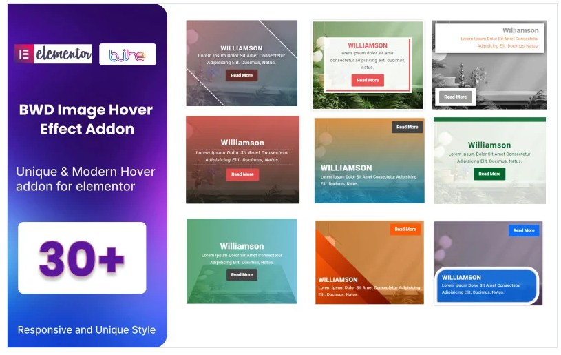 Image Hover Effect WordPress Plugin for Elementor