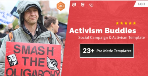 Activism Buddies – Social Campaign Template