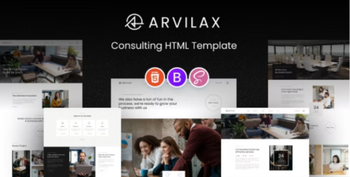 Arvilax - Business Consulting HTML Template