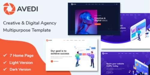 Avedi - Creative & Digital Agency Multipurpose Template