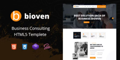 Bioven - Business Consulting HTML5 Template