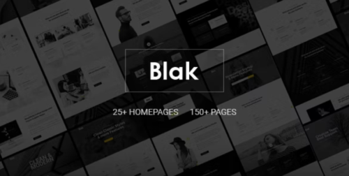 Blak - Responsive MultiPurpose HTML5 Website Template