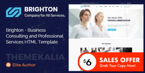 Brighton - Business Consulting and Professional Services HTML Template