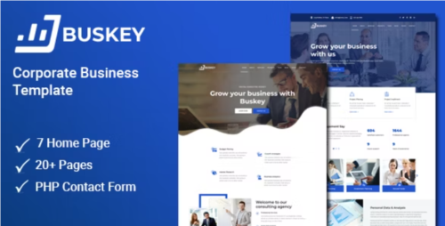Buskey - Business Consulting and Corporate Template