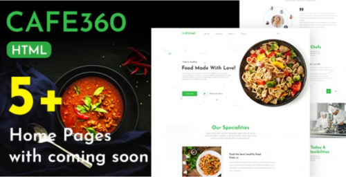 Cafe360 | Restaurant & Fast Food Template