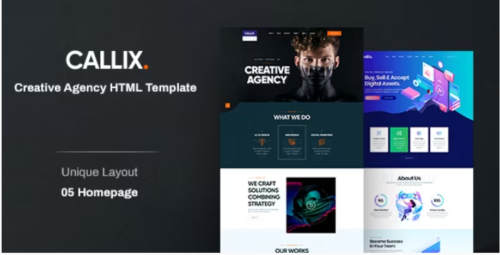 Callix - Creative Agency HTML Template