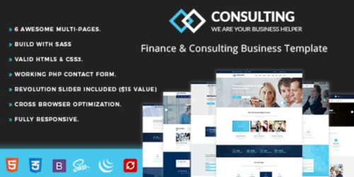 Consulting - Consulting & Business Template