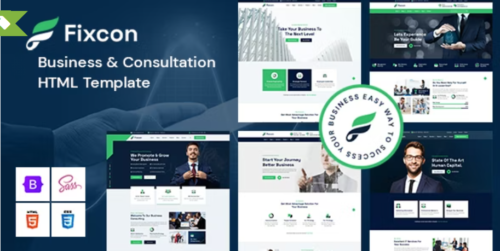 Fixcon - Business And Consulting HTML Template