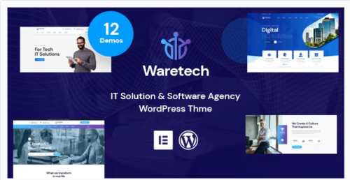 Waretech – IT Solutions WordPress Theme