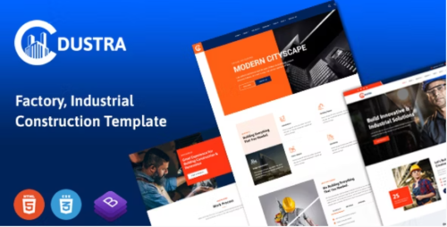 Dustra - Factory & Industry Template