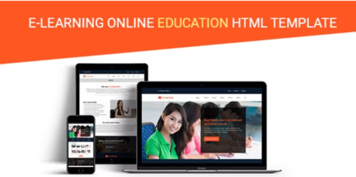E-LEARNING Online Education Bootstrap HTML Template