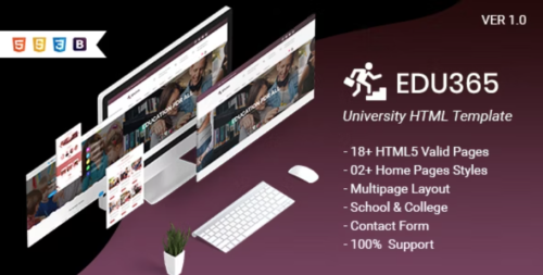 Edu365 | University HTML Template