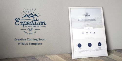 Expedition - Creative Coming Soon HTML5 Template