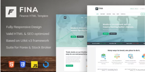 Fina - Finance and Business HTML Template