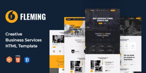 Fleming - Creative Business Services HTML Template