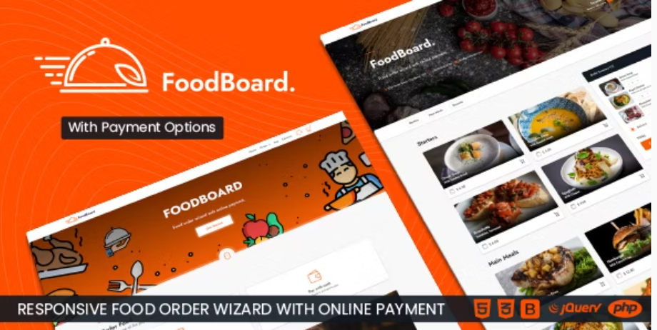 FoodBoard | Food Order Wizard with Online Payment
