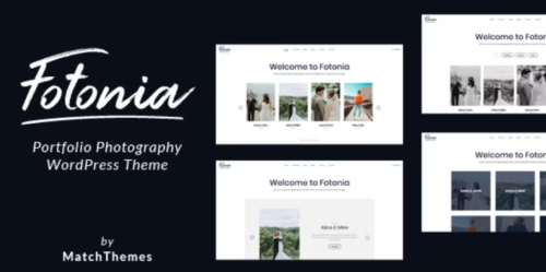 Fotonia - Portfolio Photography Theme for WordPress