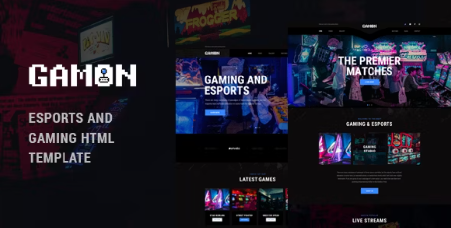 Joxdo - ESports, Online Game and Gaming Store HTML Website