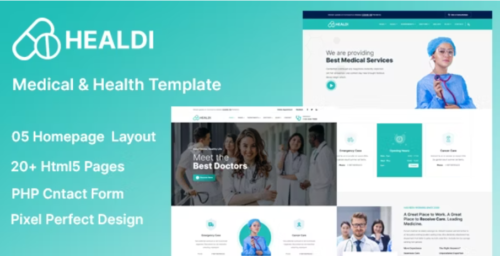 Healdi - Medical & Health Template
