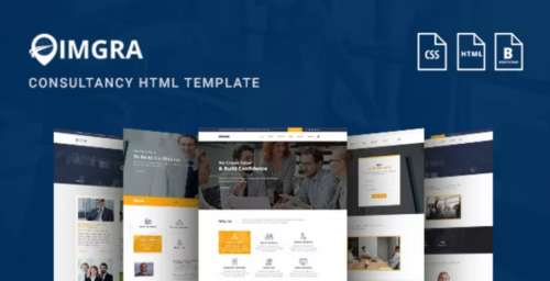 IMGRA - Immigration Business Consultancy Services Agency Template