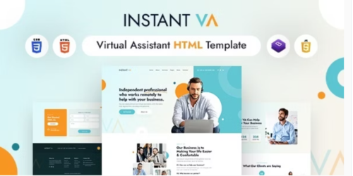 Instant VA | Virtual Assistant HTML Template