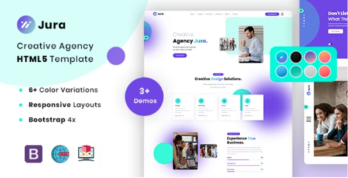 Jura - Creative Solutions and Business HTML5 Template