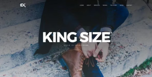 King Size || Creative Portfolio WordPress Theme