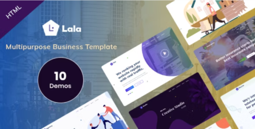 Lala - Multipurpose Bootstrap 5 HTML Template