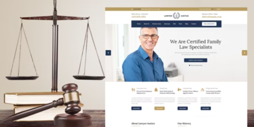 Lawyer & Justice - HTML Template