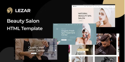 Lezar - Beauty Salon & Spa HTML Template