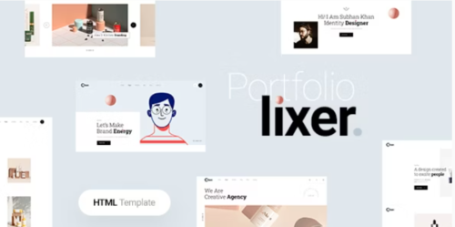 Lixer - Creative Portfolio HTML Template