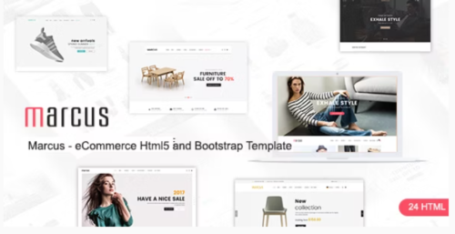 Marcus - Multipurpose WooCommerce and Magento HTML5 and Bootstrap Template