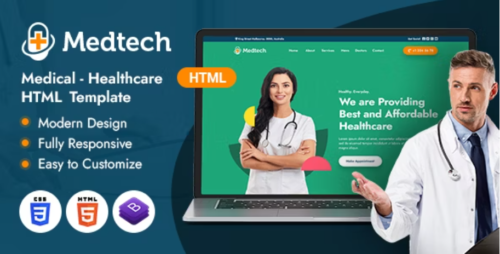 Medtech | HTML Template