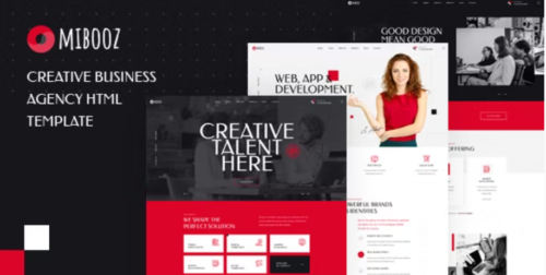 Mibooz - Creative Agency HTML Template