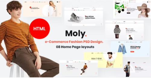 Moly - Multipurpose ecommerce HTML5 Template