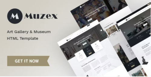 Muzex - Museum & Exhibition HTML Template